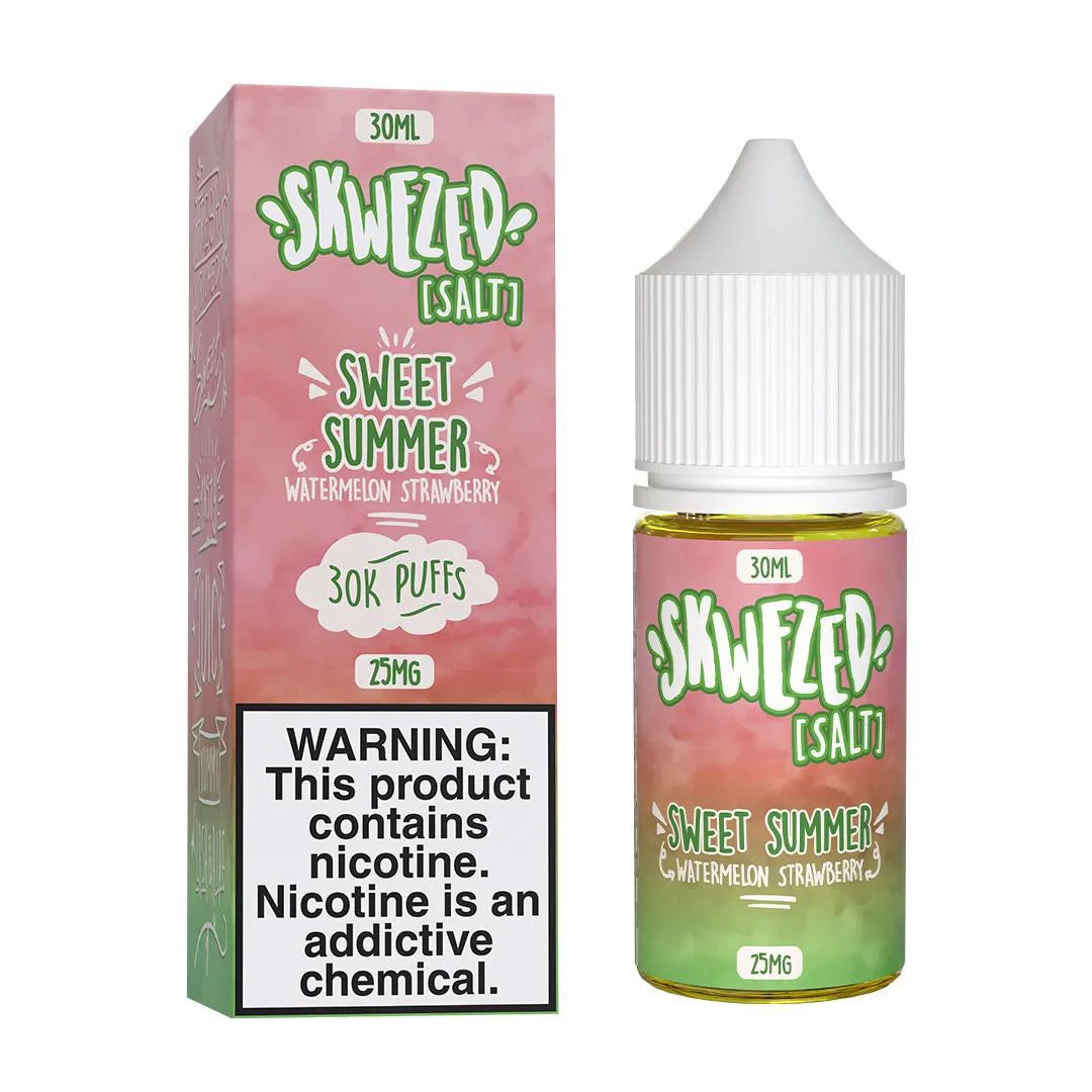 Skwezed Salt - Watermelon Strawberry (Sweet Summer) 30ml