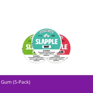 Slapple Nicotine Gum (5