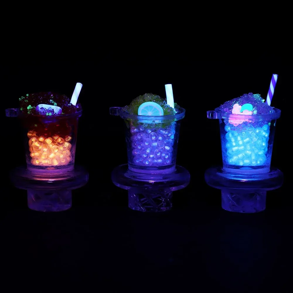 Slushie Glass Carb Cap - 30mm / Assorted Colors 5ct - Image 2