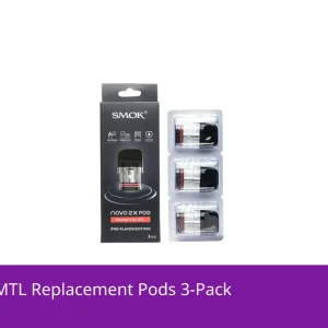 SMOK Novo 2X MTL Replacement Pods 3