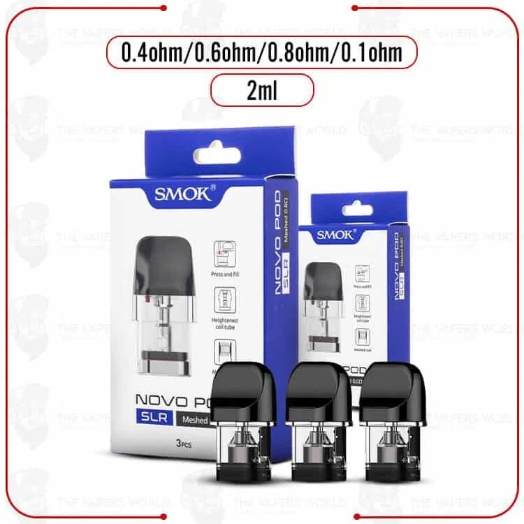 SMOK NOVO SLR Replacement Pod Cartridge – 3PK
