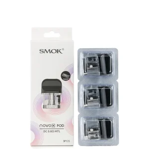 Smok Novo X Replacement Mesh Pods 0.8 Ohm/0.8 Ohms DC MTL