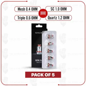 SMOK RPM Replacement Coil – 5PK