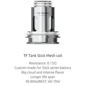 SMOK TF Stick Mesh Replacement Coils – Pack of 3