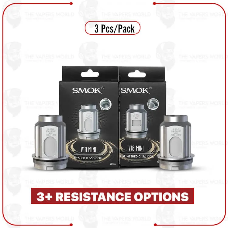 SMOK TFV18 Mini Replacement Coils – 3PK