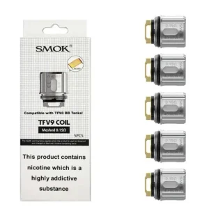 Smok TFV9 Replacement Coils (Singles) - Meshed 0.15Ω