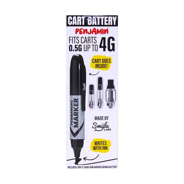 Smyle Labs Penjamin Permanent Marker 510 Cart Battery - Image 2