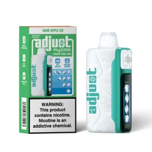 Sour Apple Ice Adjust Mycool 40k Disposable Vape