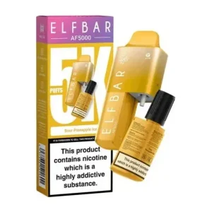 Sour Pineapple Ice Elf Bar AF5000 Reusable Vape 5000 Puffs (10pcs/pack)
