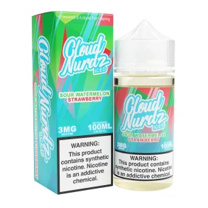Sour Watermelon Strawberry Iced 100ml TF Vape Juice