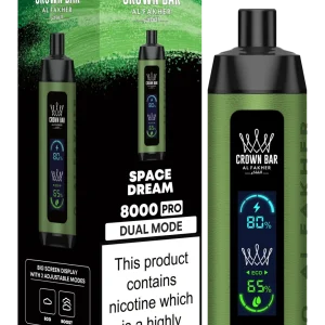 Space Dream Al Fakher Crown Bar 8000 Pro
