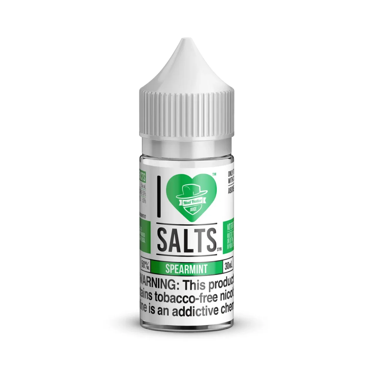 Spearmint 30ml Salt E-Juice | I Love Salts