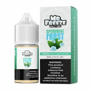 Spearmint Frost Salt 30ml E-Juice | Mr.Freeze