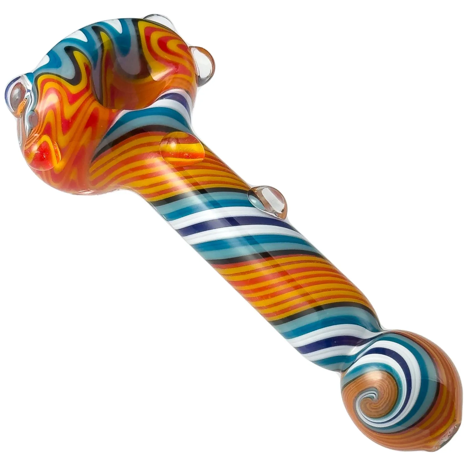 Spiral Body Wig-wag Head with Bulb Mouthpiece (Various Colors) - Image 2