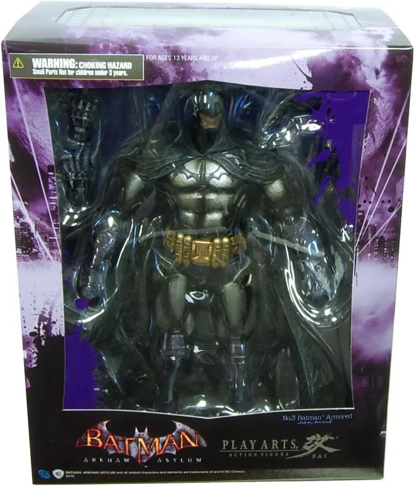 Square Enix Batman Arkham Asylum Play Arts Kai Armored Figure