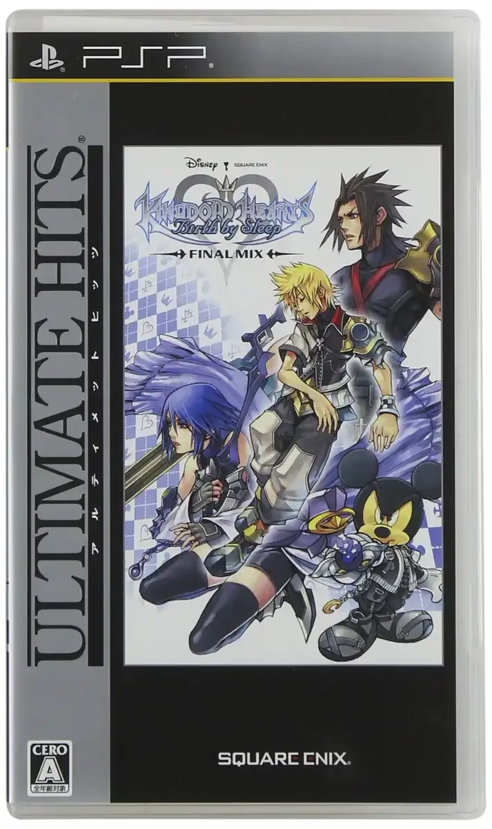 Square Enix PSP Kingdom Hearts Birth By Sleep Final Mix Japan Version