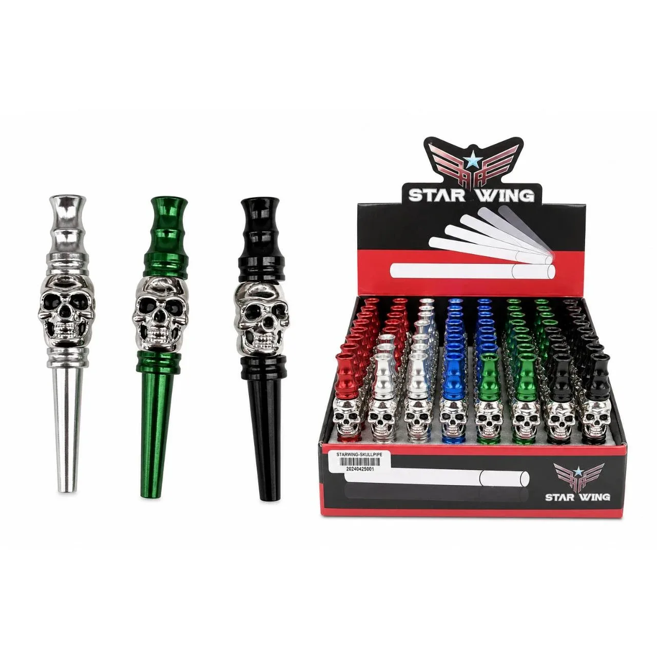 STAR WING SKULL | 64 COUNT