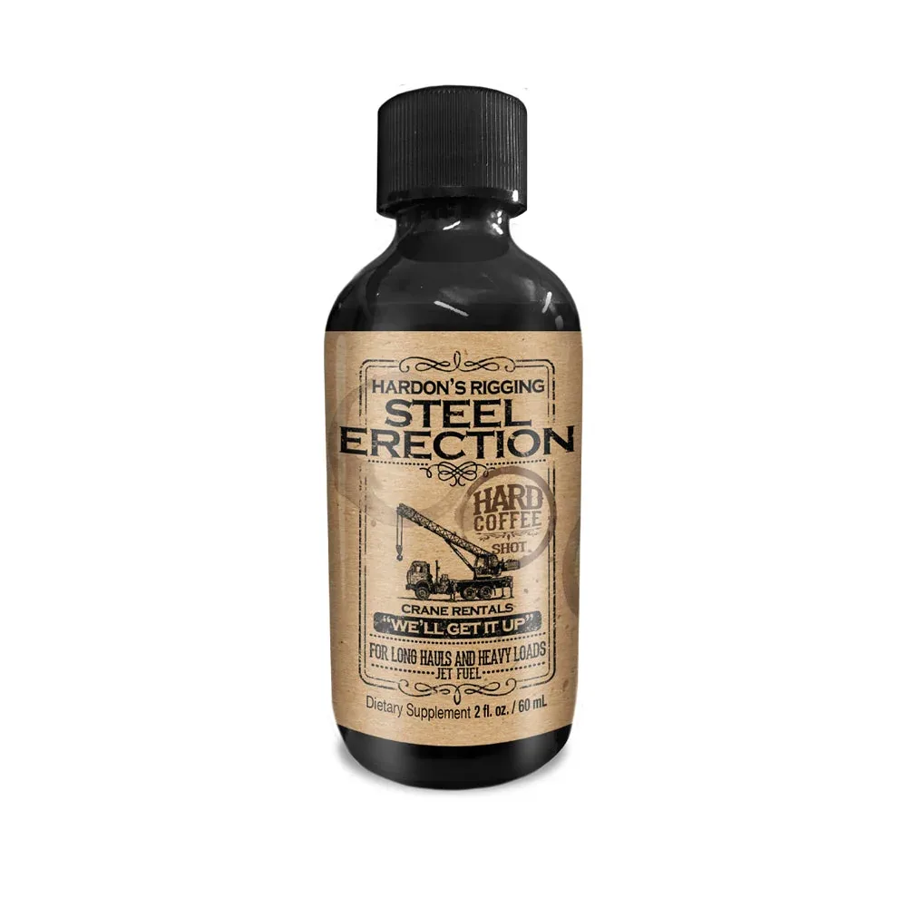 Steel Erection Male Enhancement Coffee Shot 2 oz. 12-Piece Display - Image 2