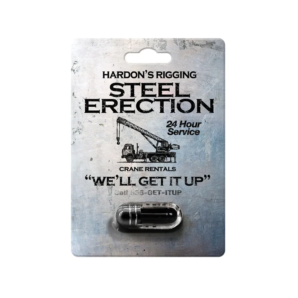 Steel Erection Male Enhancement Pill 1-Pack 24-Piece Display - Image 2
