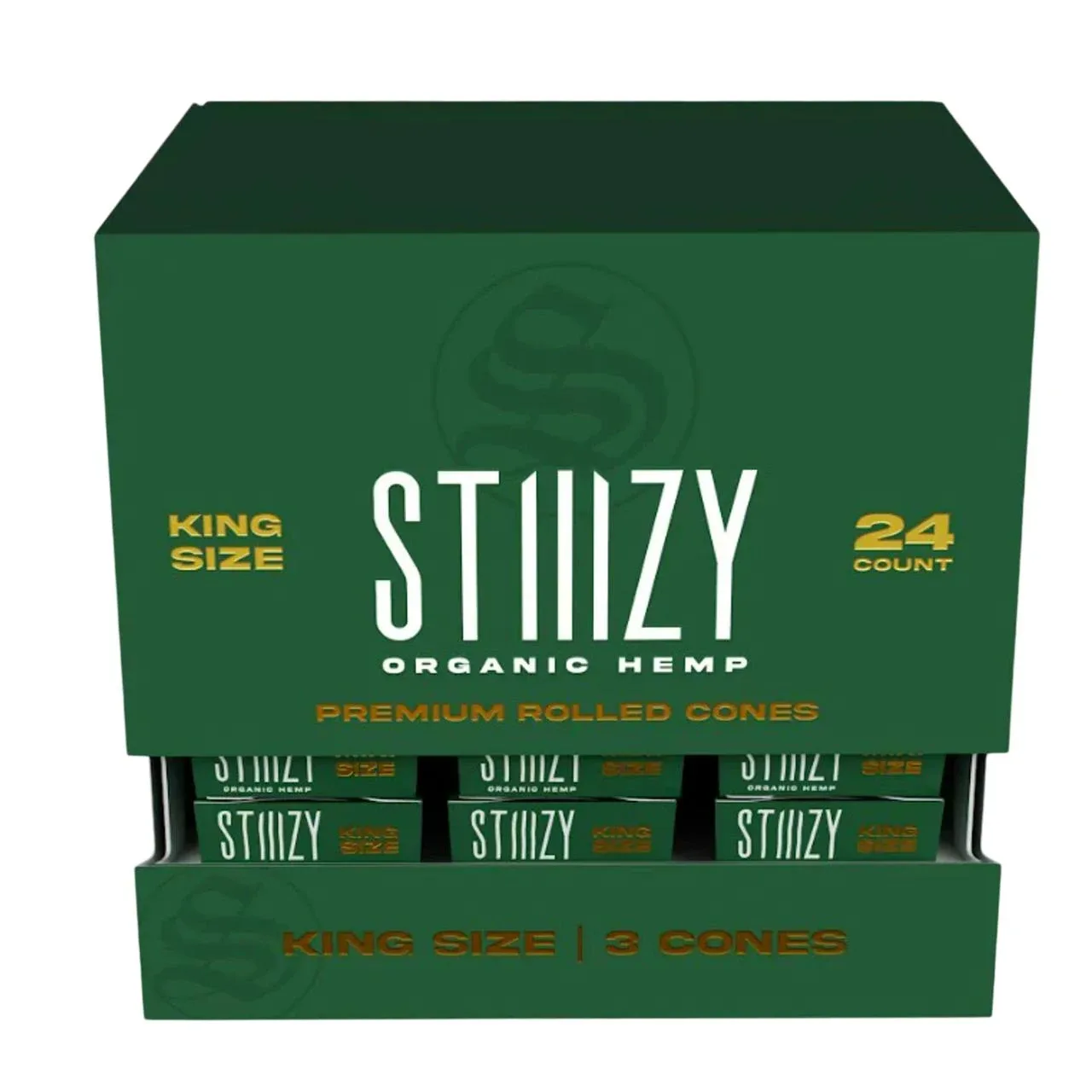 Stiiizy Premium Rolled Cones King Size | 24 Count