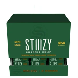 Stiiizy Premium Rolled Cones Mini Size | 24 Count