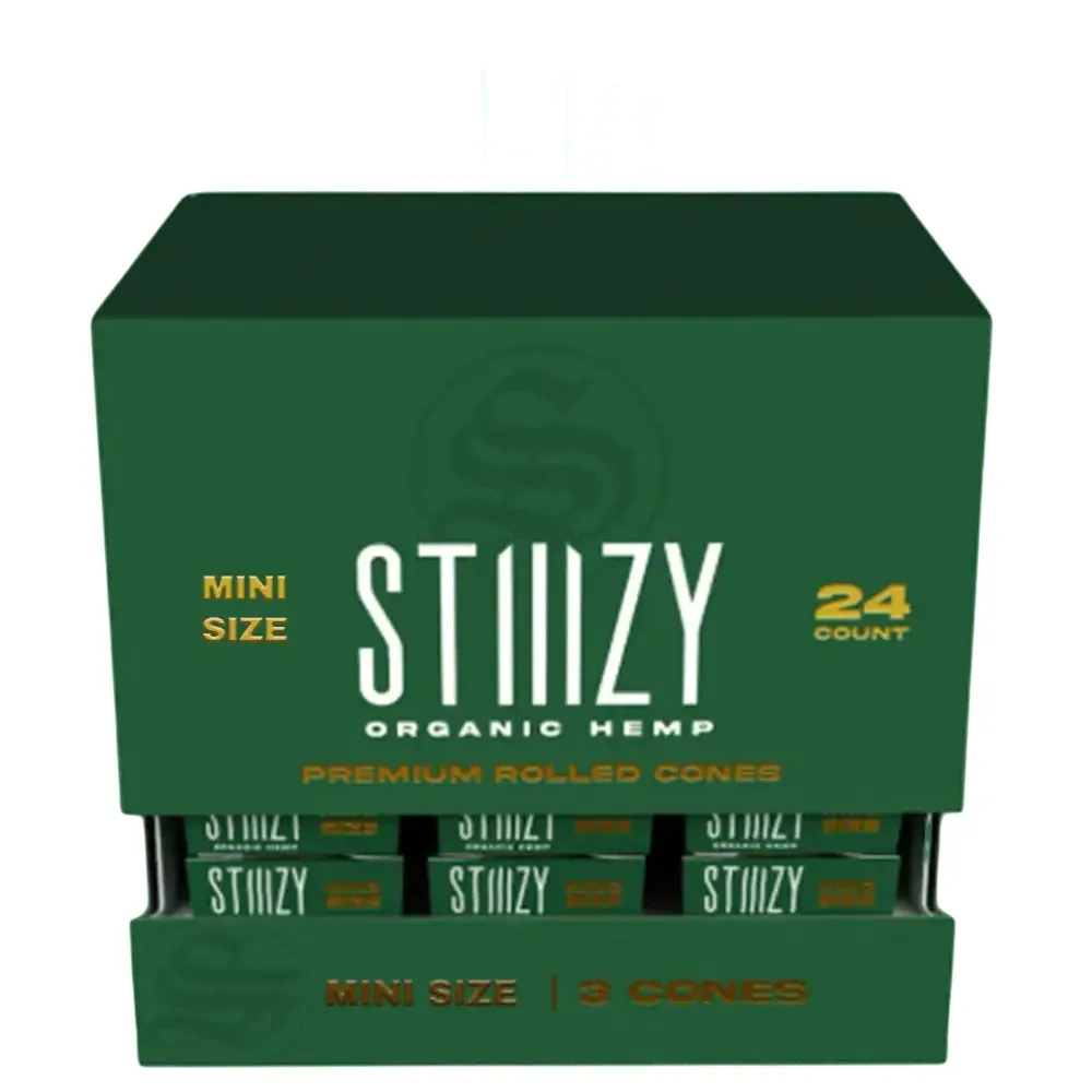 Stiiizy Premium Rolled Cones Mini Size | 24 Count