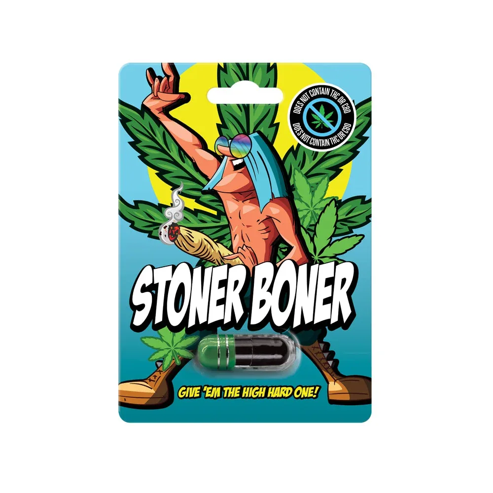 Stoner Boner Male Enhancer Pill 1-Pack 24-Piece Display - Image 2
