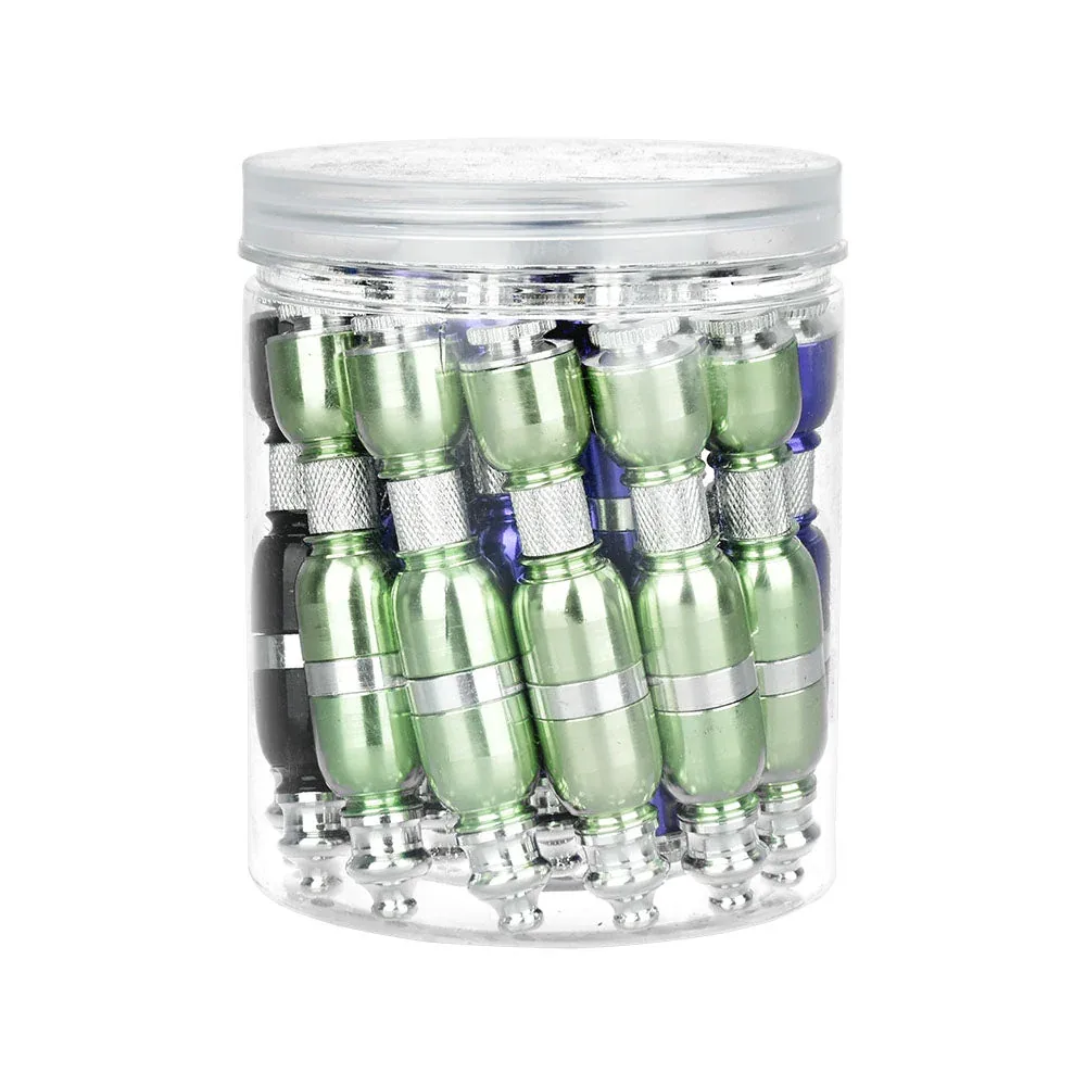 Straight Capped Metal Pipe - 3.75" - 20PC
