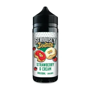 Strawberry and Cream E-liquid by Seriously Donuts