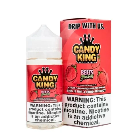 Strawberry Belts E-Liquid 100ml | Candy King