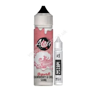 Strawberry & Cream E-Liquid by Aisu Yoguruto