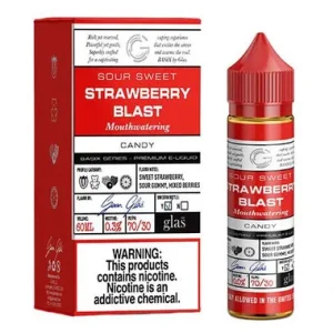 Strawberry Gummy eJuice by Glas Basix Series E Liquid Vapor