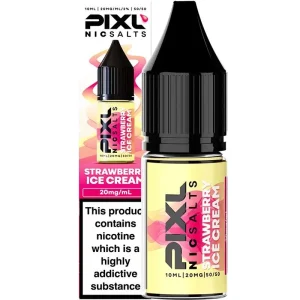 Strawberry ice cream PIXL Nic Salts e-liquid 10ml