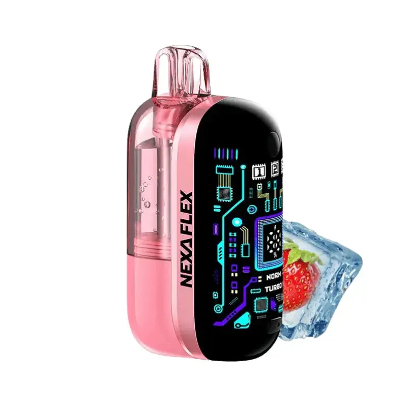 Strawberry Ice - Nexa Flex Flavor Booster 40k Disposable Vape