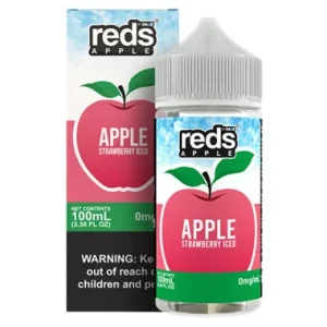 Strawberry Iced | Reds Apple Ejuice by 7 Daze