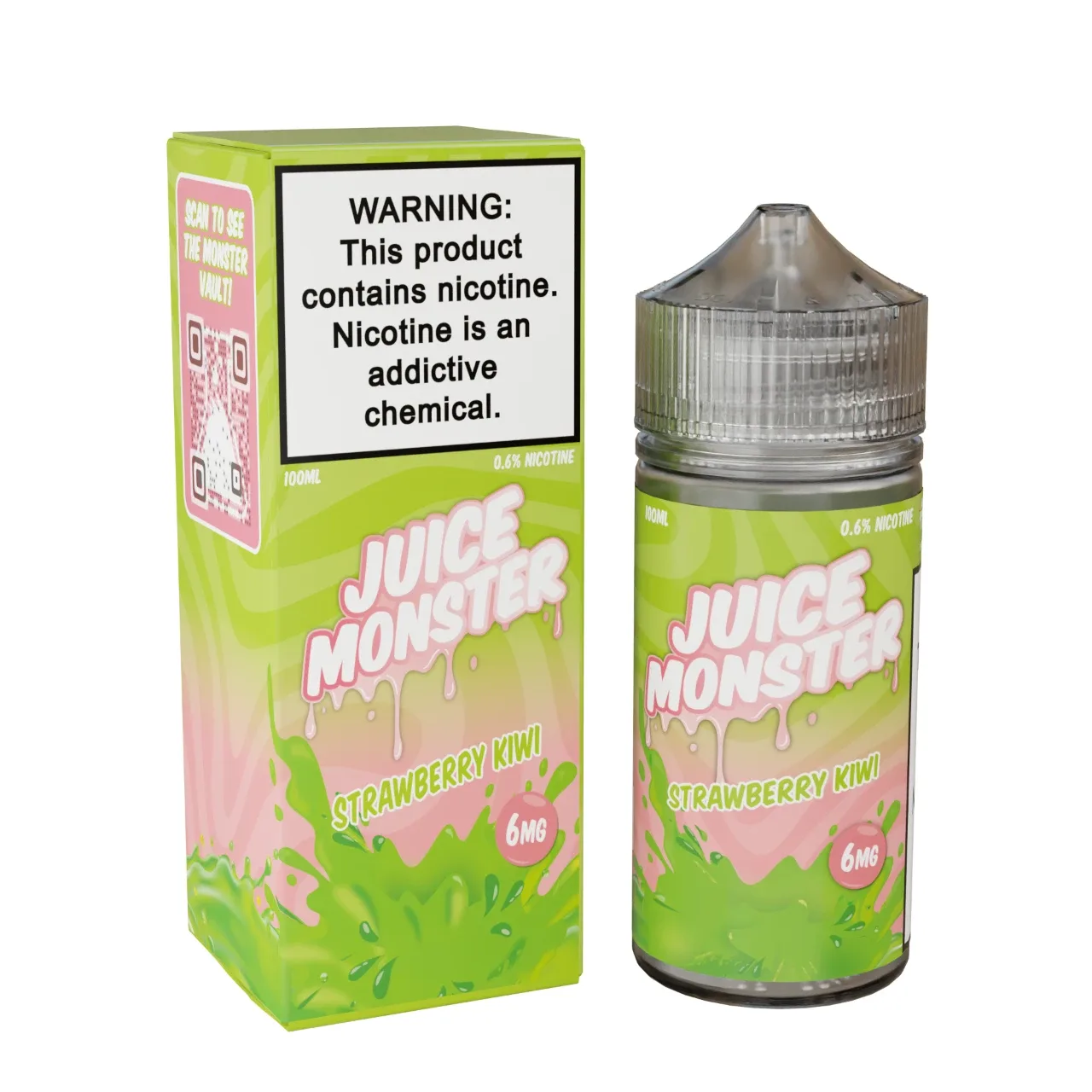 Strawberry Kiwi 100ml E-Juice | Juice Monster