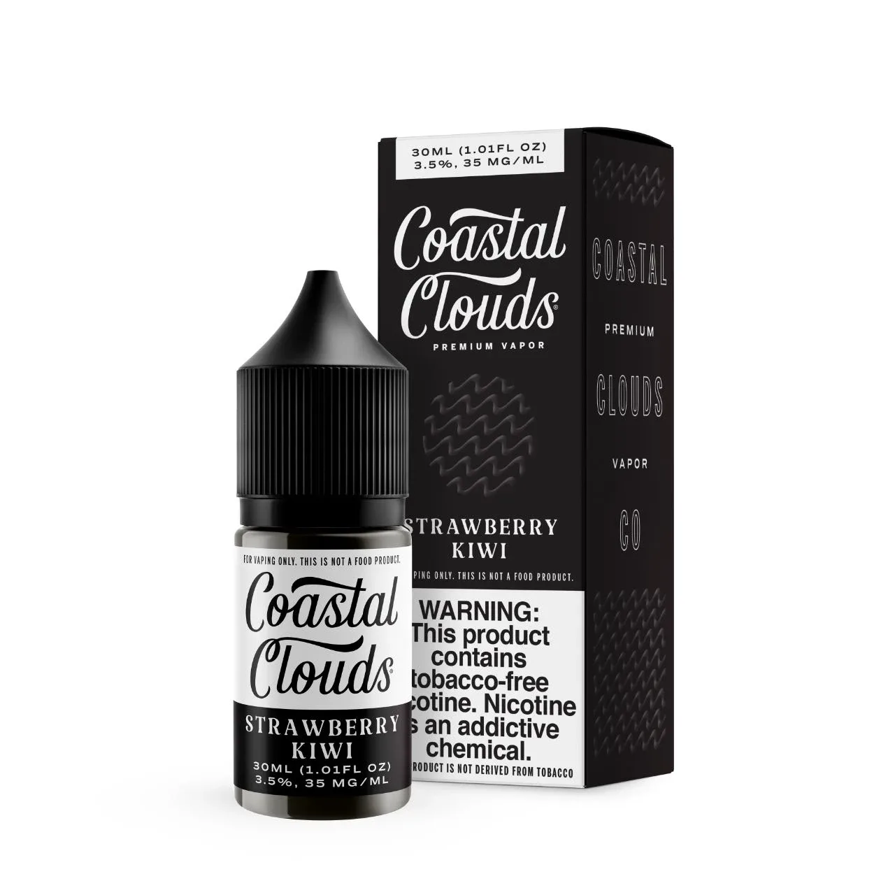 Strawberry Kiwi 30ml Salt E-Juice | Coastal Clouds