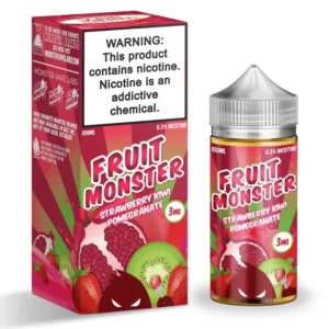 Strawberry Kiwi Pomegranate Fruit E-Liquid 100ML | Monster