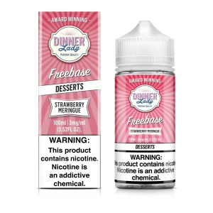 Strawberry Meringue 100ml E-Juice | Dinner Lady