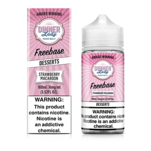 Strawberry Meringue | Dinner Lady Premium E-Liquids