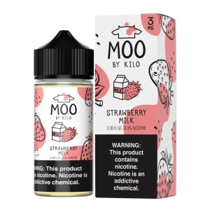 Strawberry Milk 100ml E-Juice | Moo by Kilo
