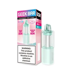 Strawberry Mint Candy - Geek Bar Mate 60k Disposable Vape Pod