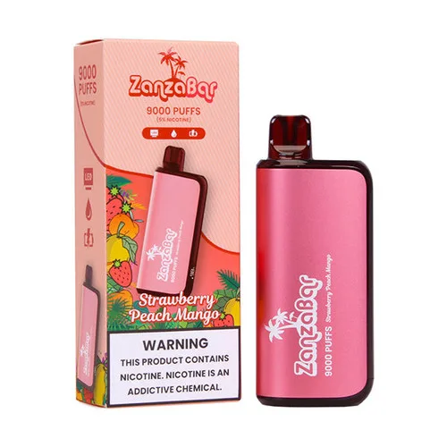 Strawberry Peach Mango – Zanza Bar 9000