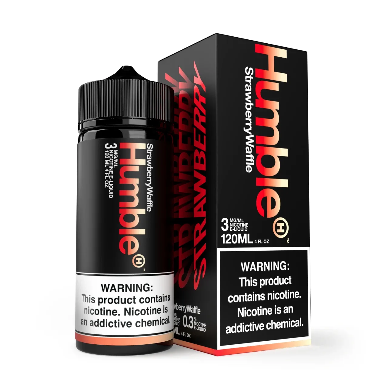 Strawberry Waffle 120ml E-Juice | Humble
