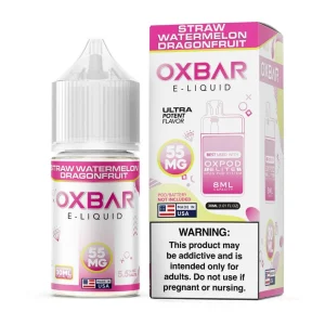 Strawberry Watermelon Dragonfruit Tobacco Free Nicotine Salt 30ml | Pod x Oxbar Juice