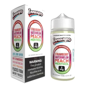 Strawberry Watermelon Peach Menthol 100ml E-Juice | Innevape