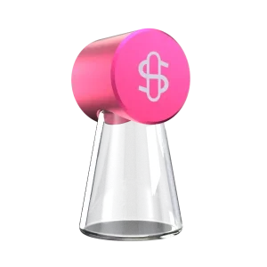 Stündenglass Ash Catcher - Pink