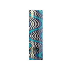 Stündenglass Glass Hookah Hose Tip (Blue + Black)