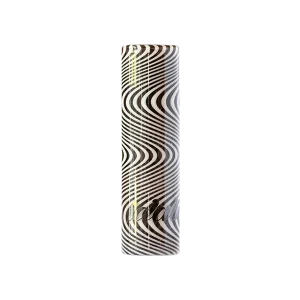 Stündenglass iDab Glass Hookah Hose Tip (Black + White)