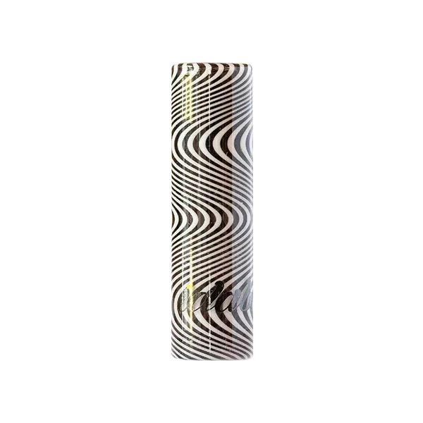 Stündenglass iDab Glass Hookah Hose Tip (Black + White)